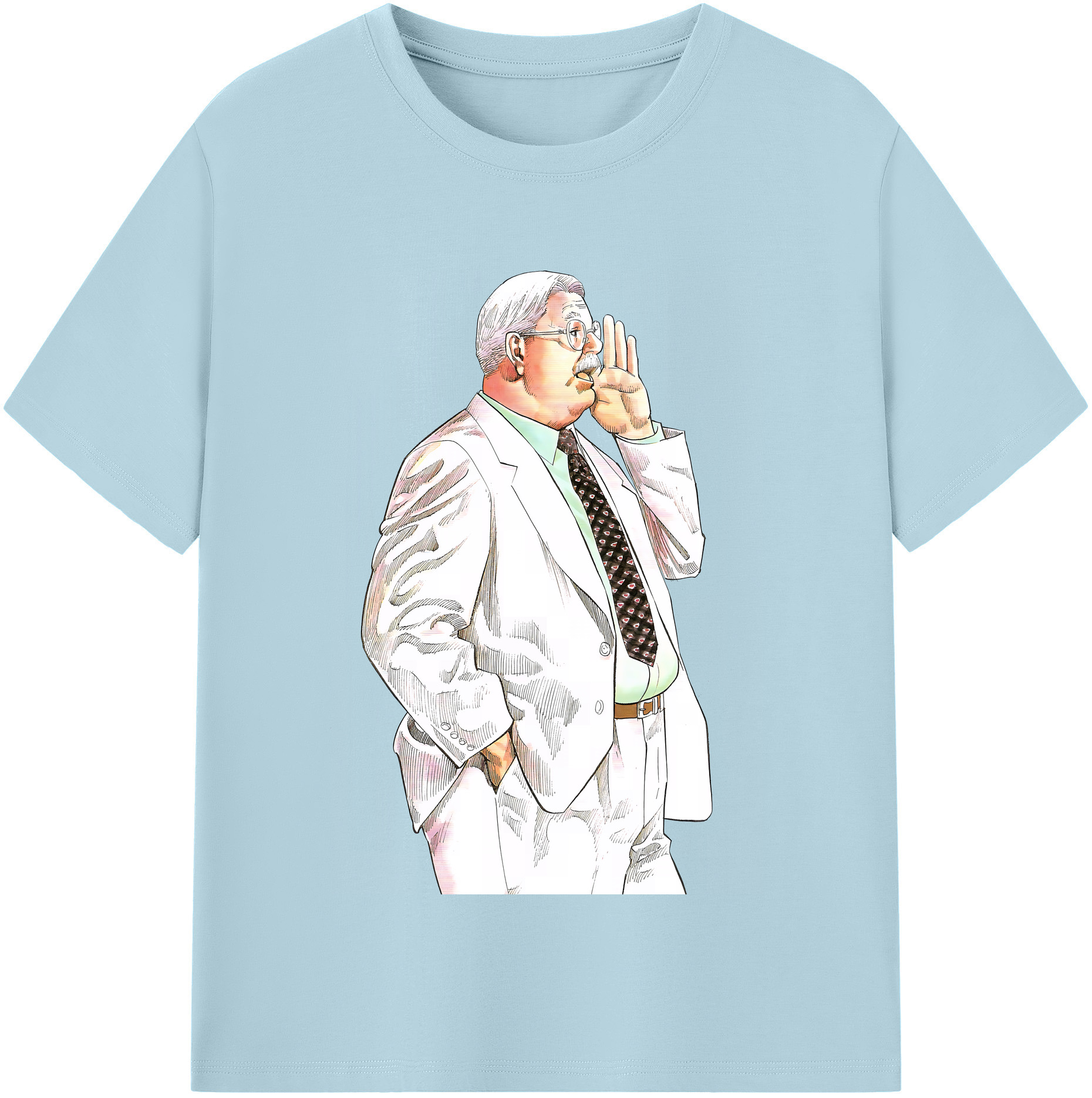 SLAM DUNK／スラムダンク 綿100％半袖Tシャツ（フロントプリント）